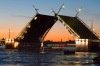 Ночной Санкт-Петербург, разводные мосты